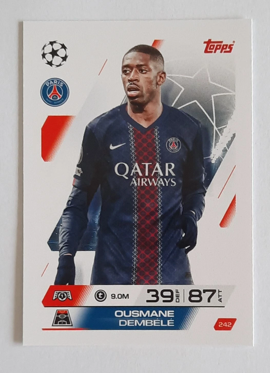 Ousmane Dembélé Fußballkarte