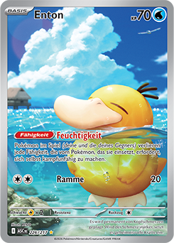 Enton Pokémon-Karte
